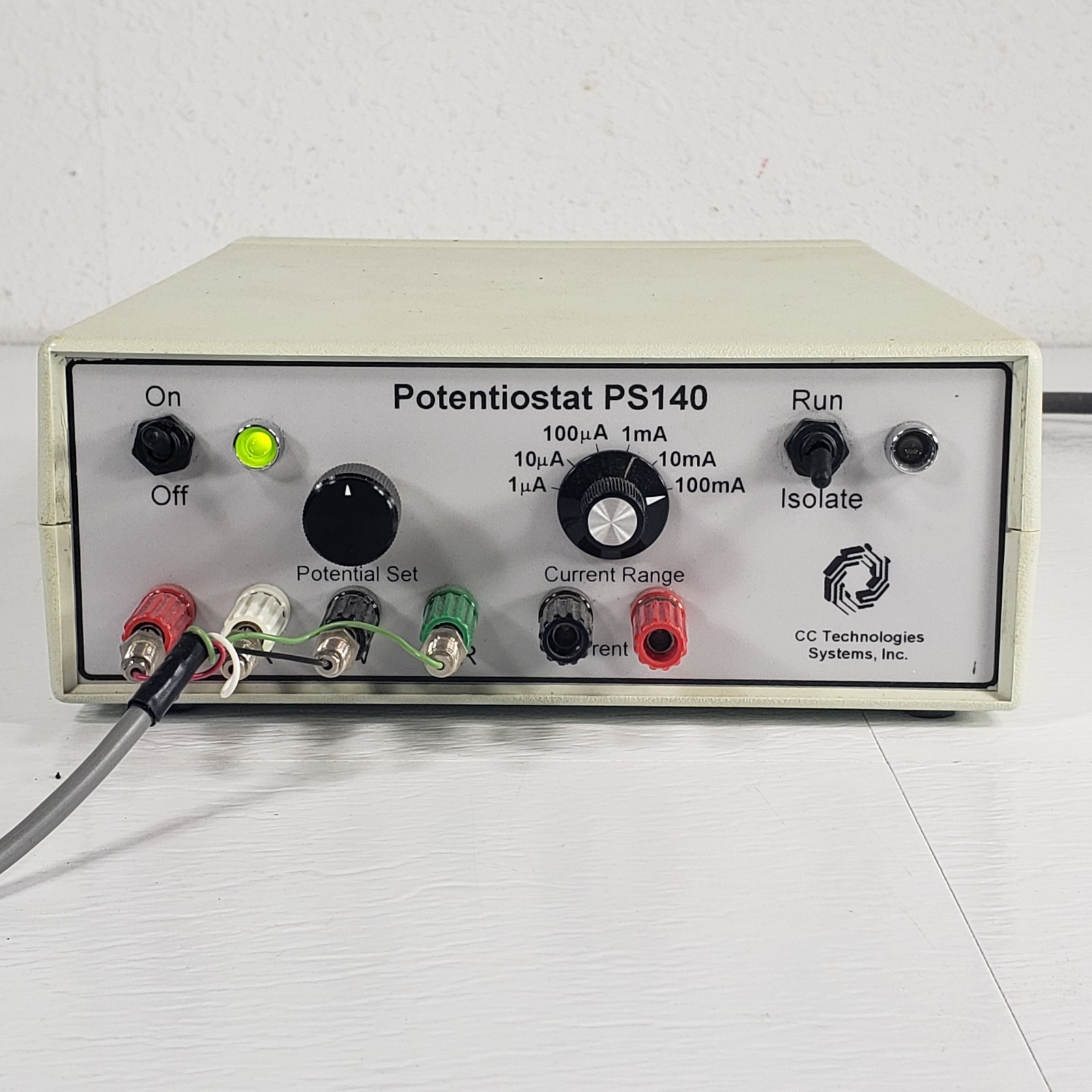 CC Tech PS140 Potentiostat Electrochemical Analyzer Voltage Current Tester