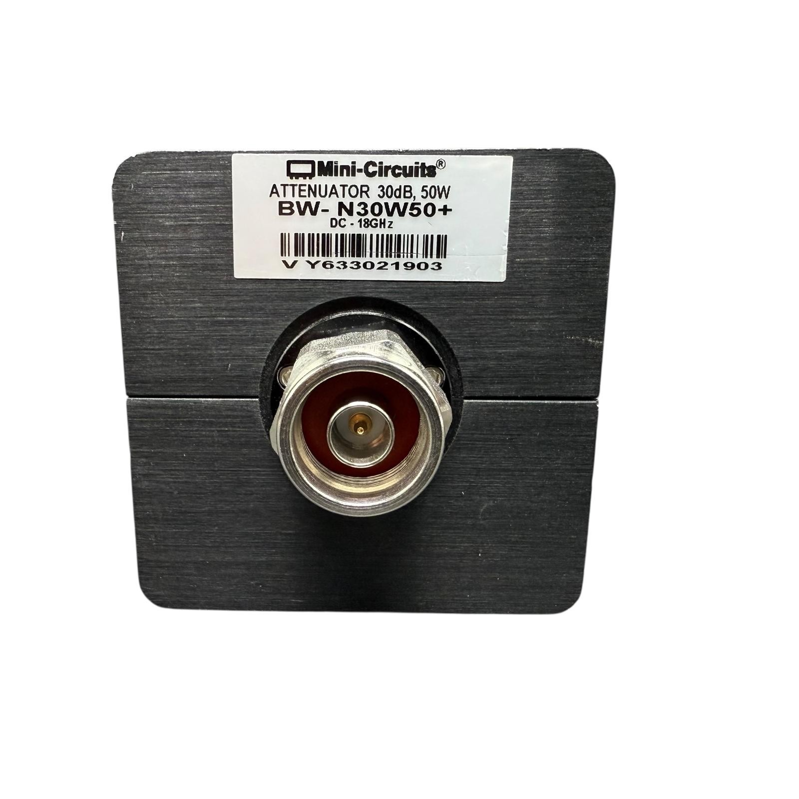MINI CIRCUITS BW-N30W50+ Attenuator FXD ATTEN /N / 30dB 50W