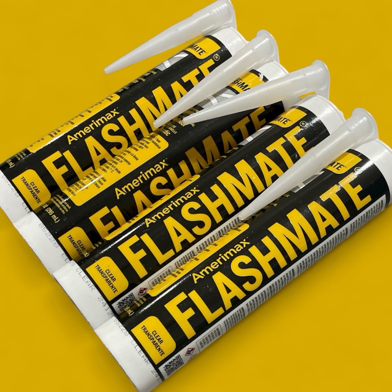 Amerimax Home Products FlashMate 10 oz. Clear Flashing Sealant (4 Pack) UZ