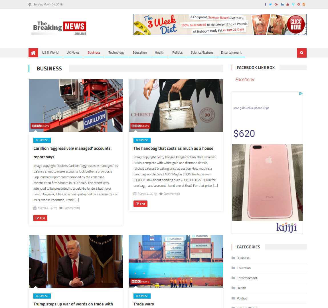 🥇 Established Automated News Website For Sale – Autopilot Adsense Income