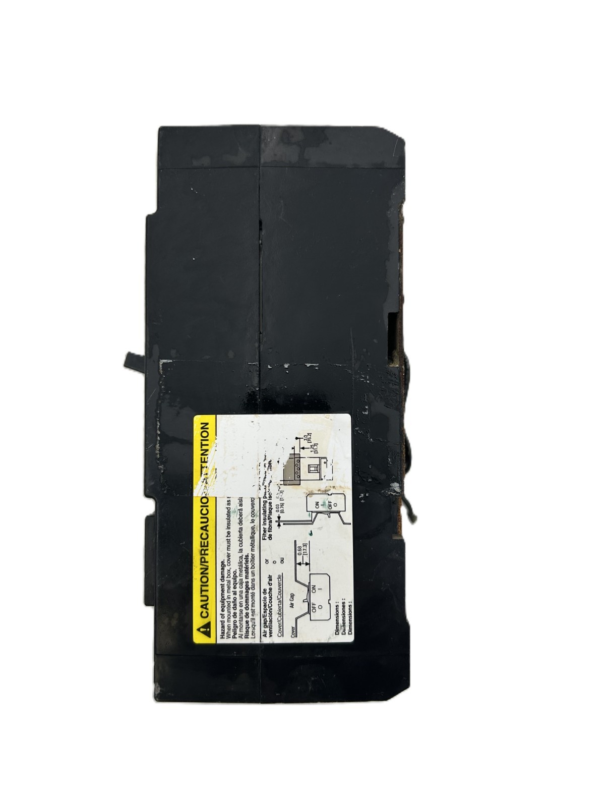 Square D KAL361251021 Circuit Breaker 125A 3-Pole 600VAC