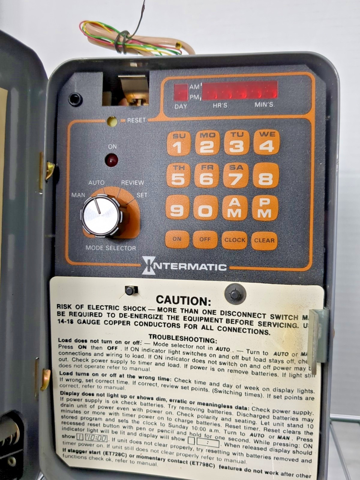 Intermatic ET715C Time Switch Clock Sprinkler Programmable
