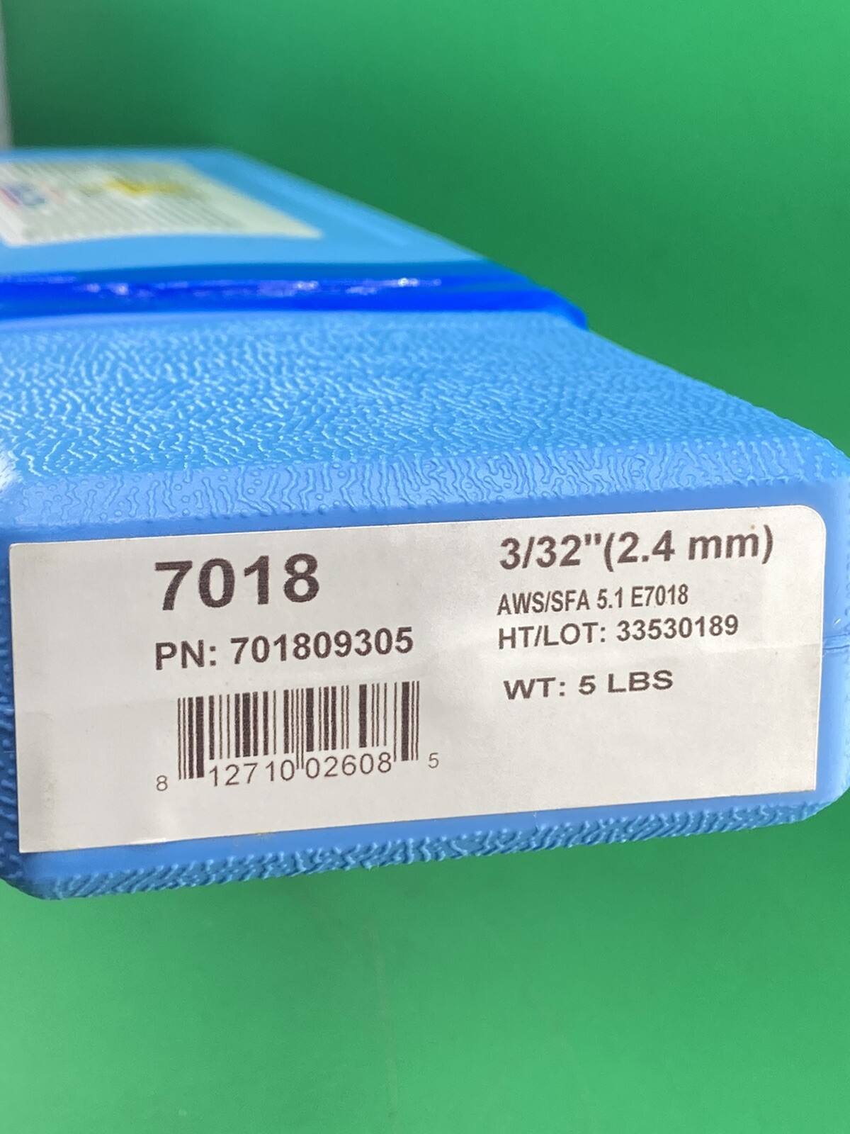 E7018 3/16″ 5Ibs Stick Welding Electrode 7018 Welding Rods 1 Pack 5Ibs Victory