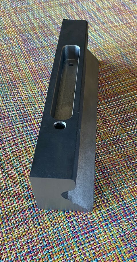 Machined Featherweight Straight Edge Prism Level 8” Foster Directed Sale