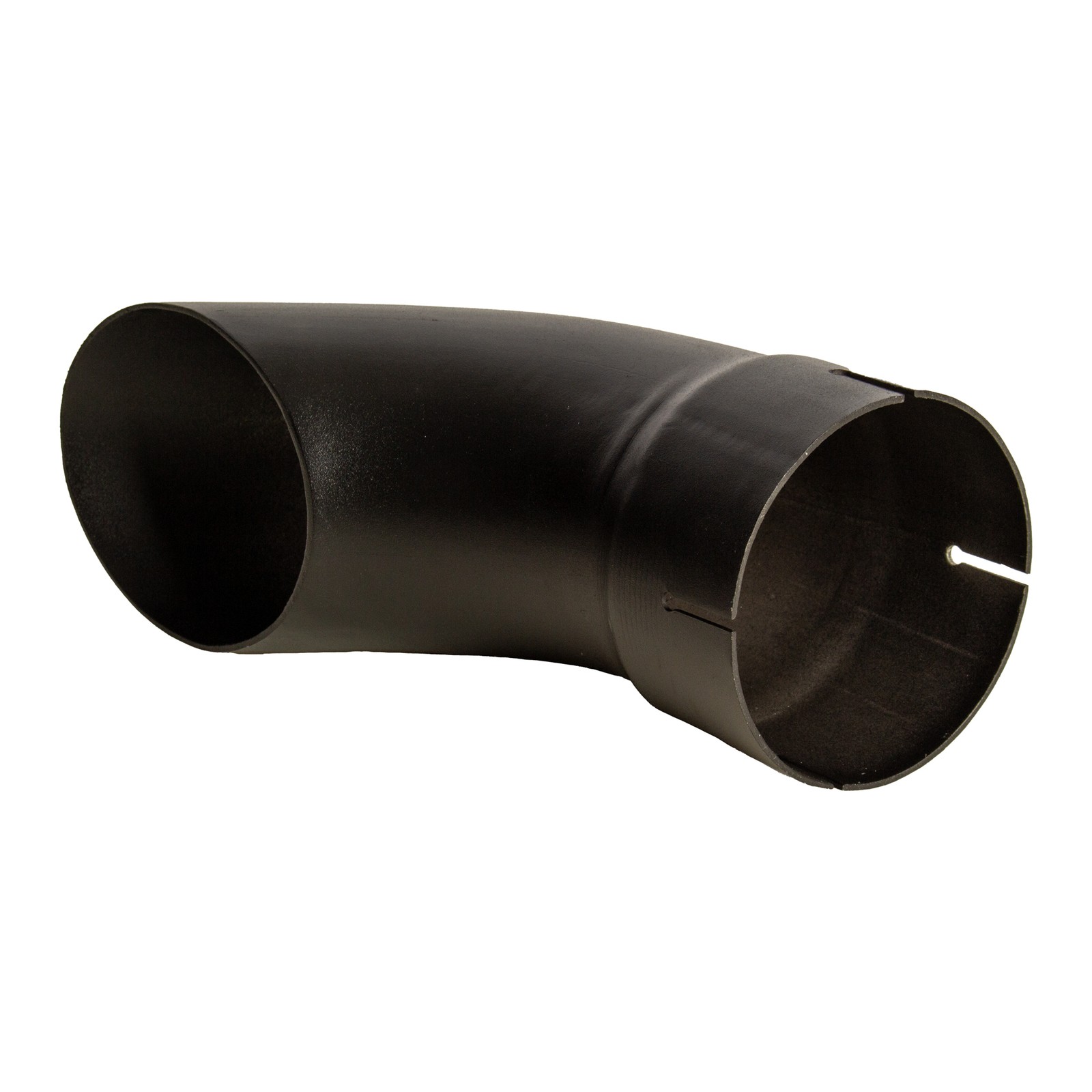 Universal Exhaust Stack Bended End Pipe Curved Black 4-1/2″ x 12″ for Tractors