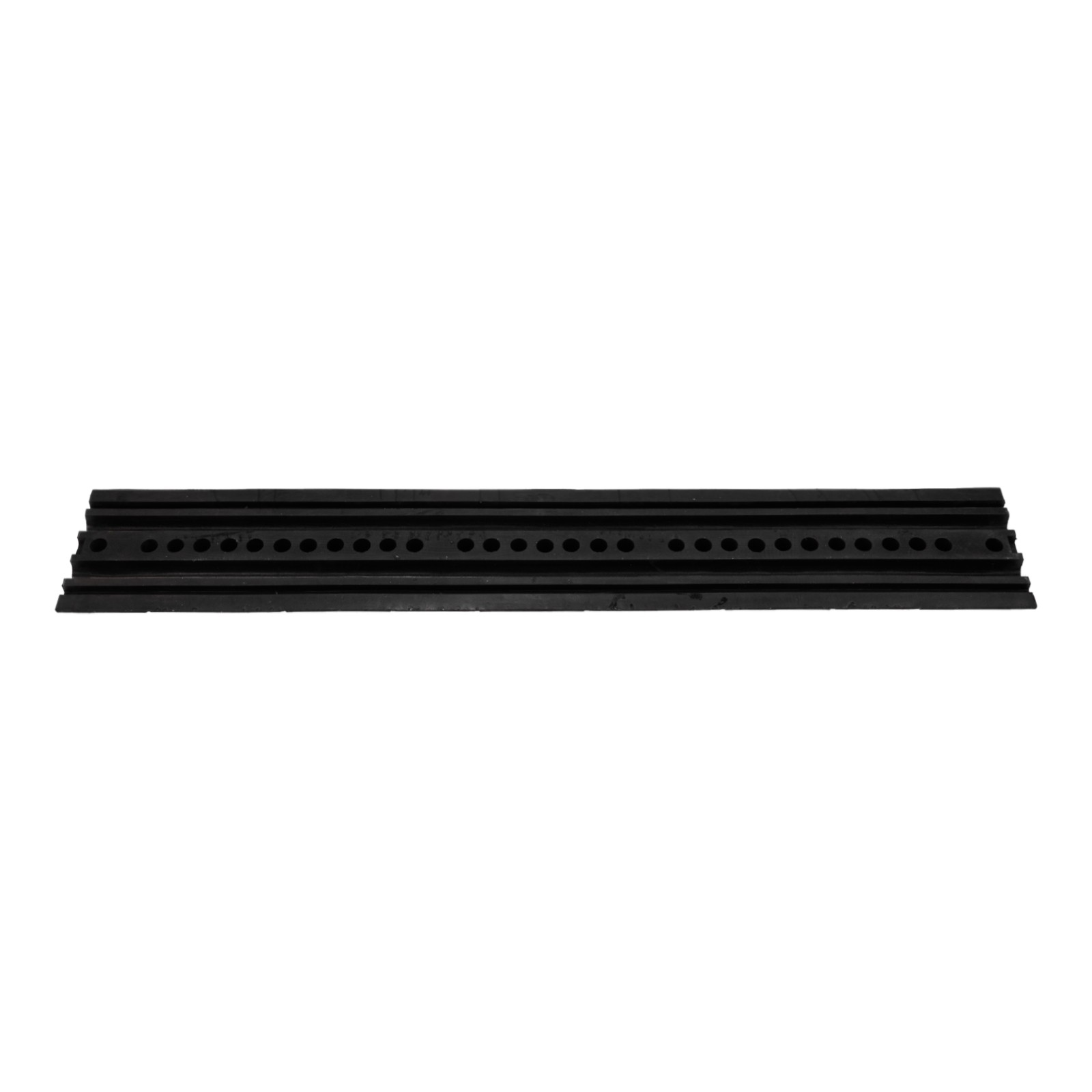 2pcs 72″ Rubber Speed Bump 2 Channel Portable Heavy Duty Speed Hump 22000Lbs