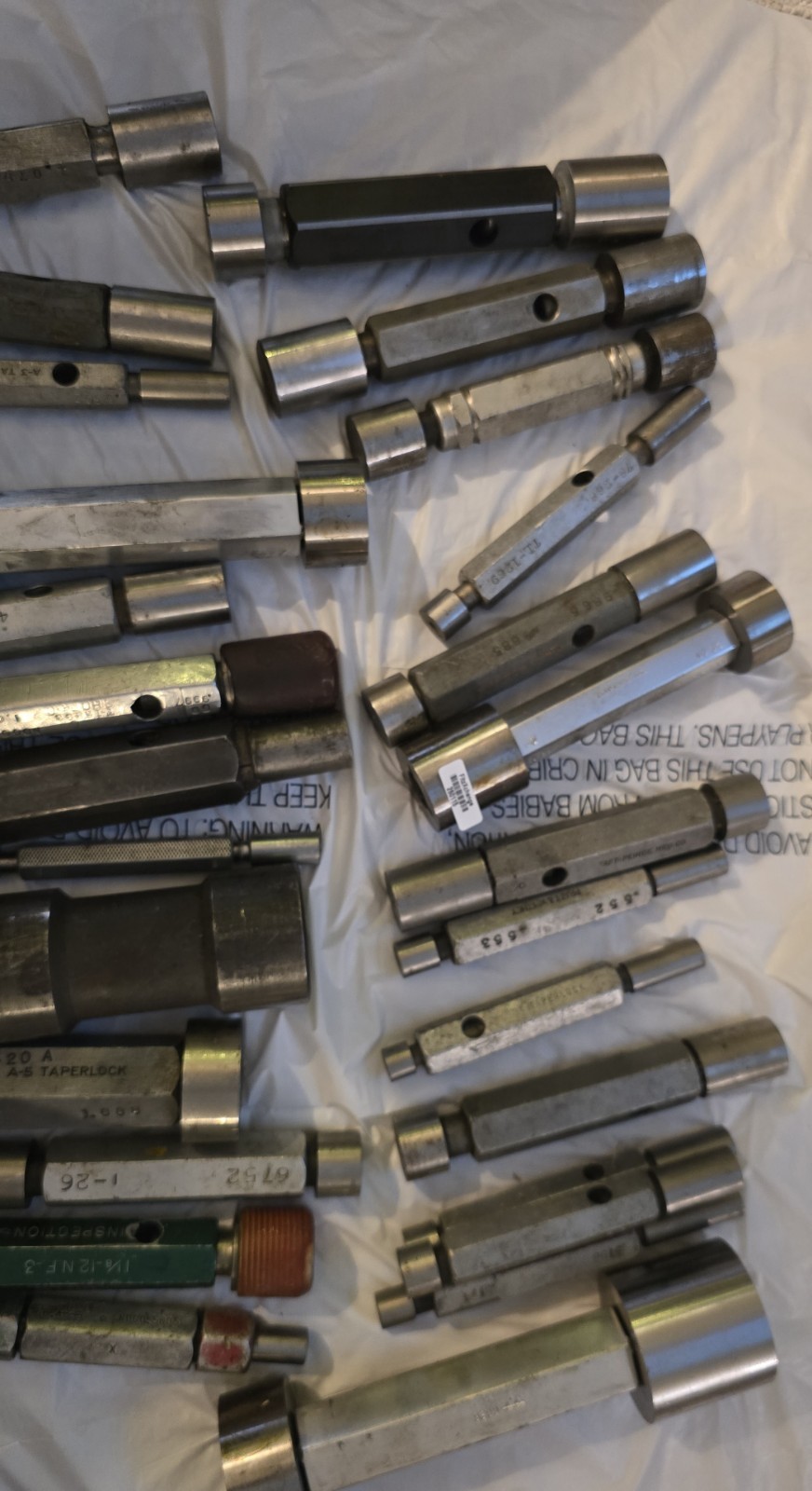 Lot of 27 CL Z PIN PLUG GAGE GO NO GO Mostly .5 to 1 inch FREE SHIP 260115