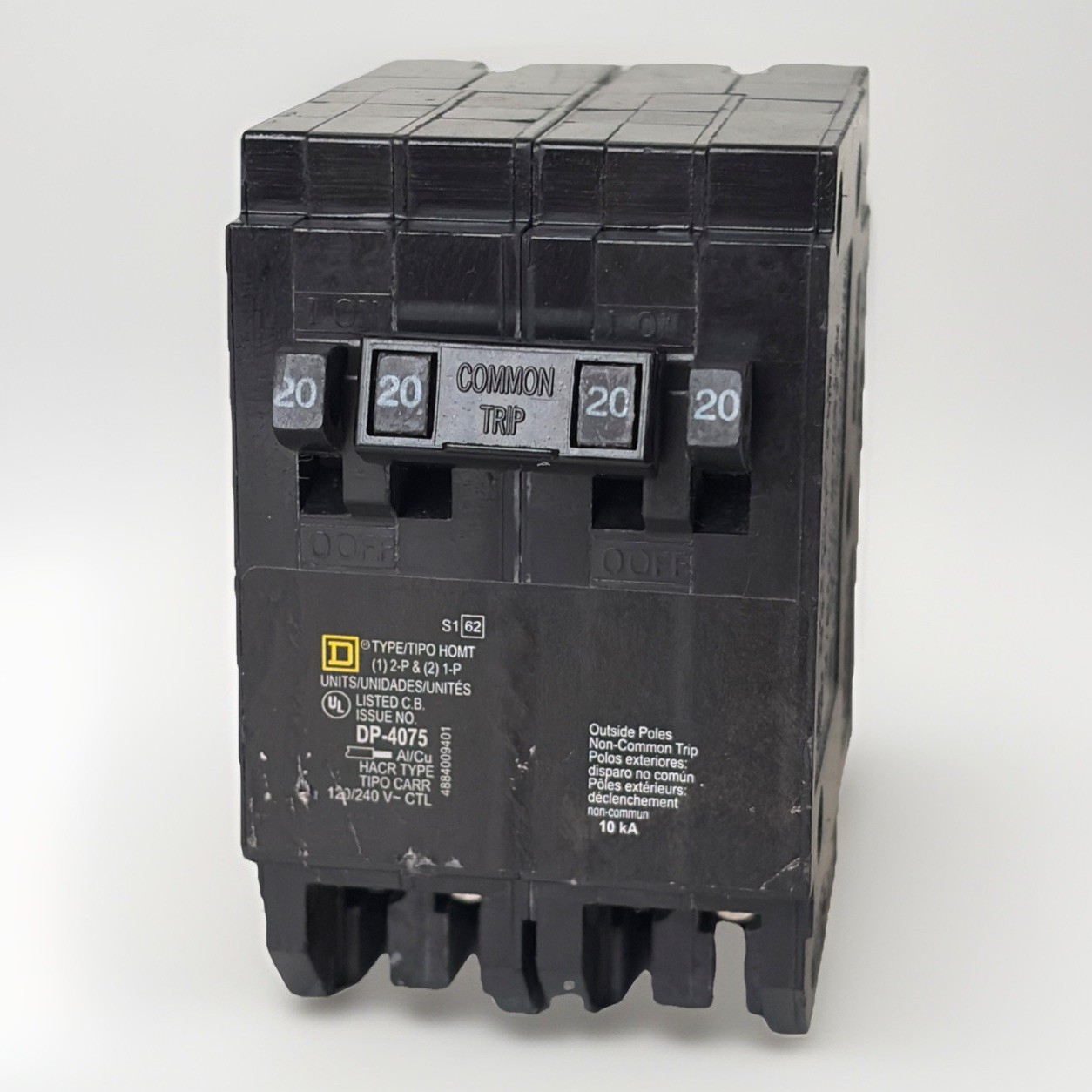 Square D HOMT220220CP 20 A Miniature Circuit Breaker