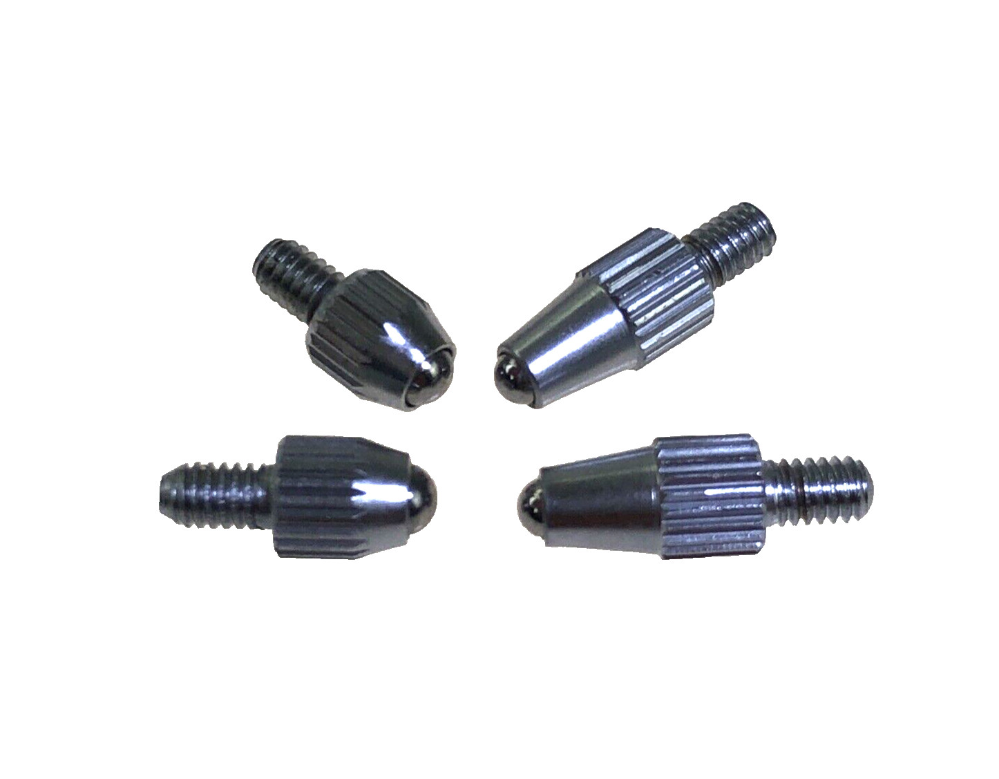 4 Pcs Carbide Ball Tip Contact Point For Digital Dial Indicator 4-48 UNF Thread