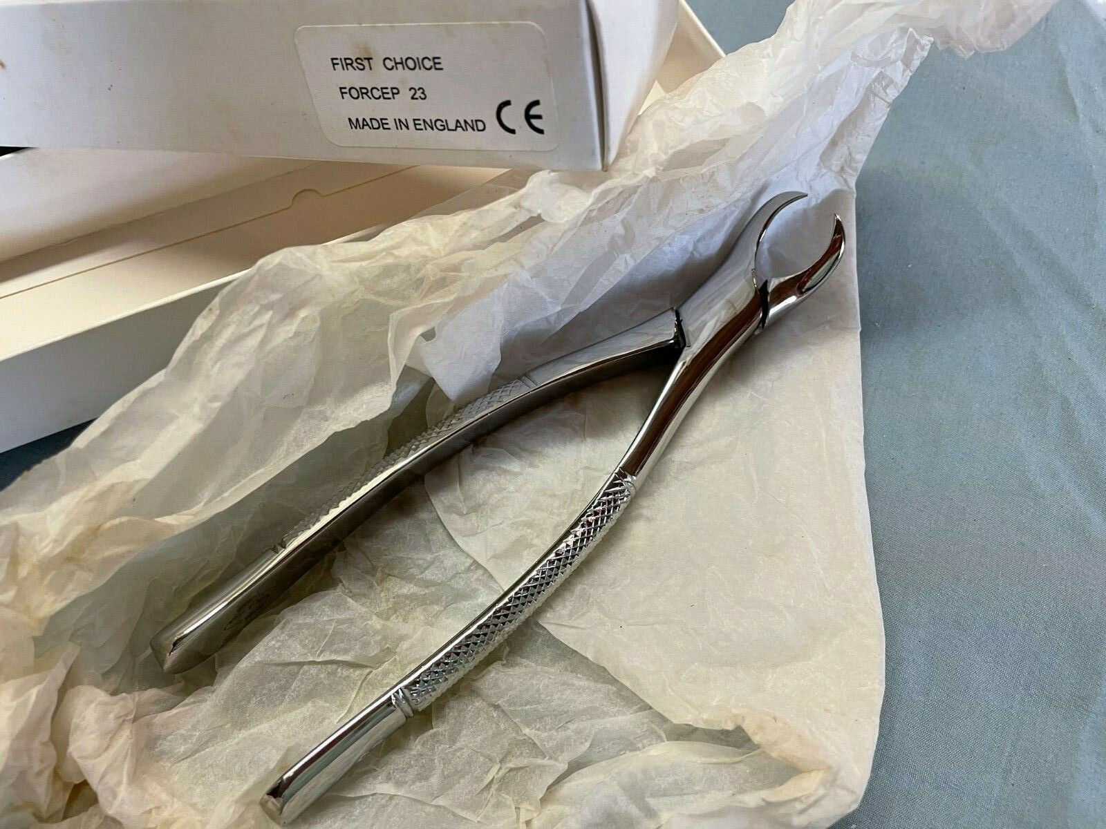 Dental Forceps 23- Made in England 1st Choice. . New Stainless-Steel