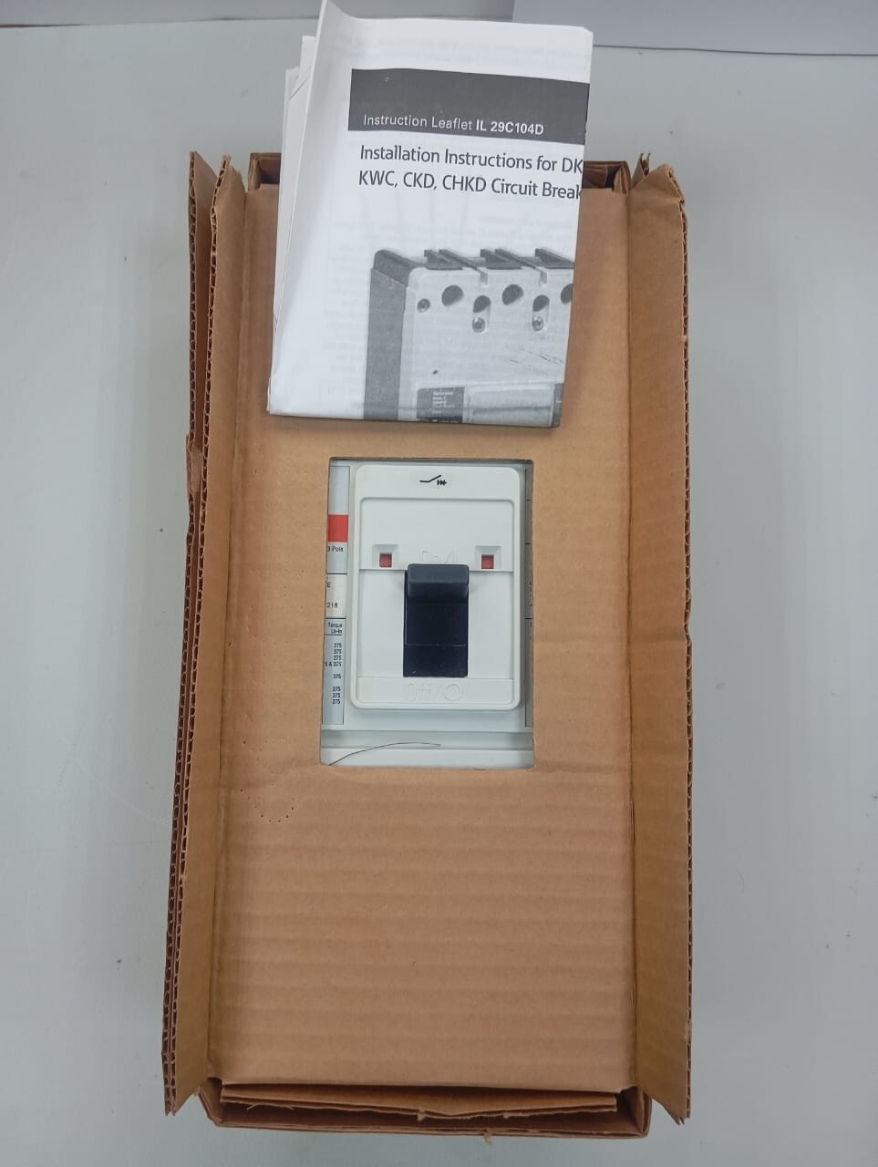 Eaton / Industrial Circuit Breaker / KD3400F