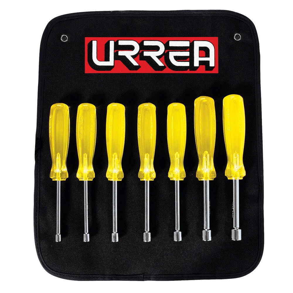 URREA 9230M Amber Nut Drivers Metric Set 7 Pieces