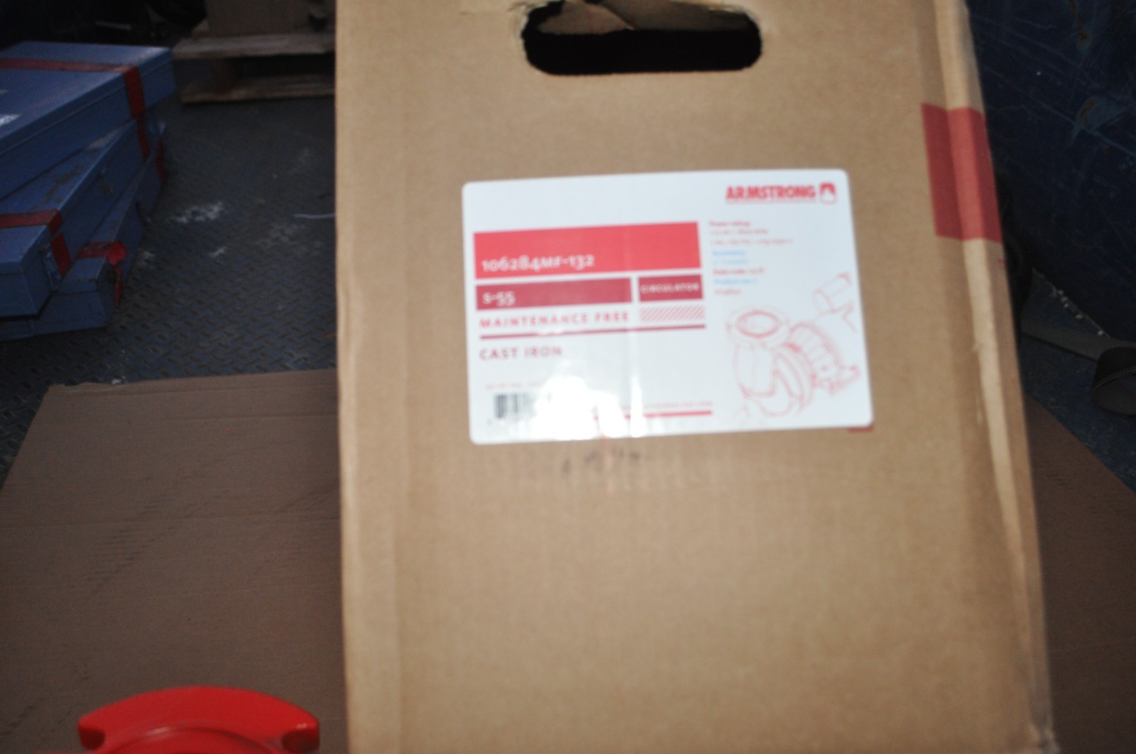 Armstrong CIRCULATOR PUMP 106284MF-132 1/2 HP 3″ FLANGE HYDRONIC S-55 NEW