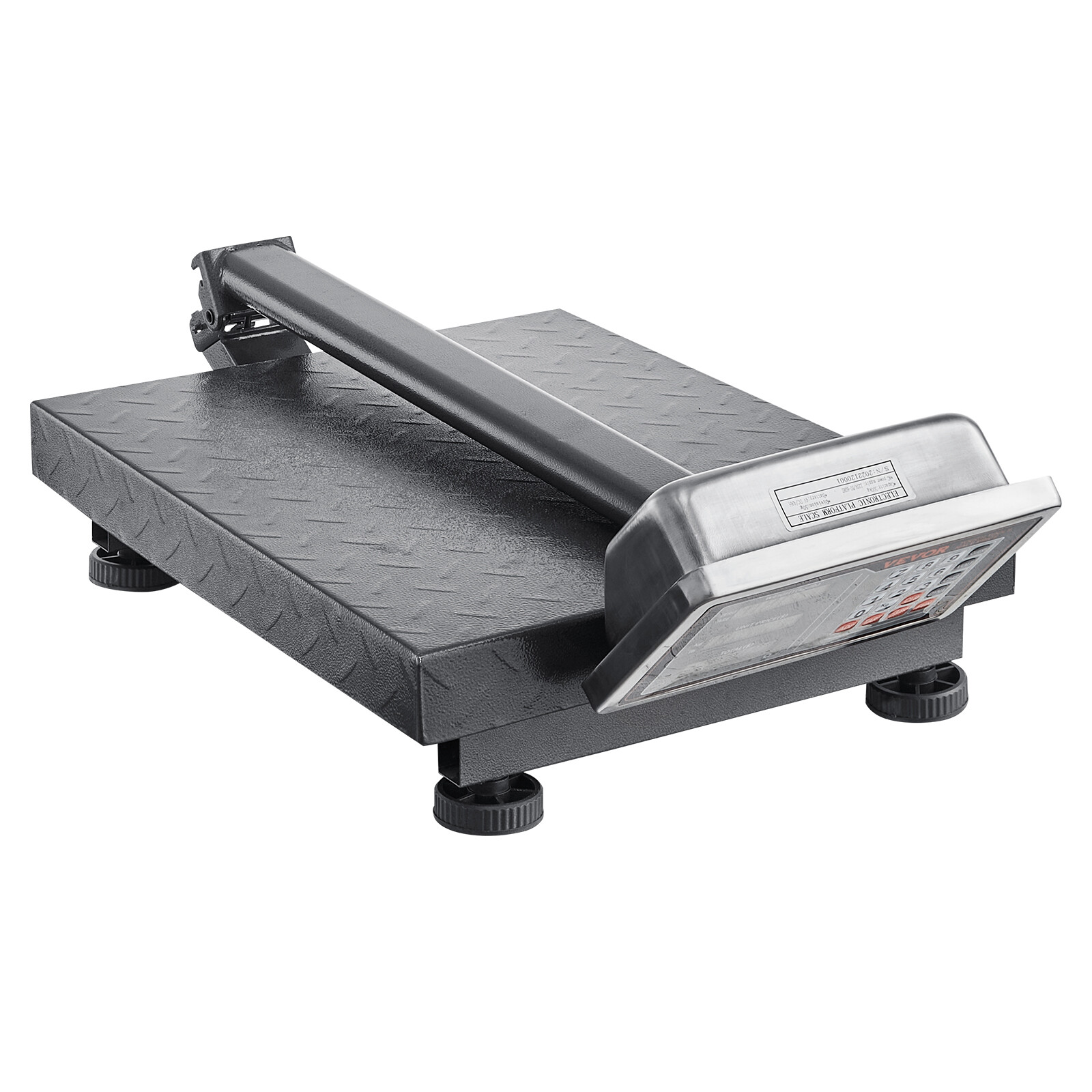 VEVOR 660 lbs / 0.1 Computing Digital Floor Platform Scale Shipping Postal Scale