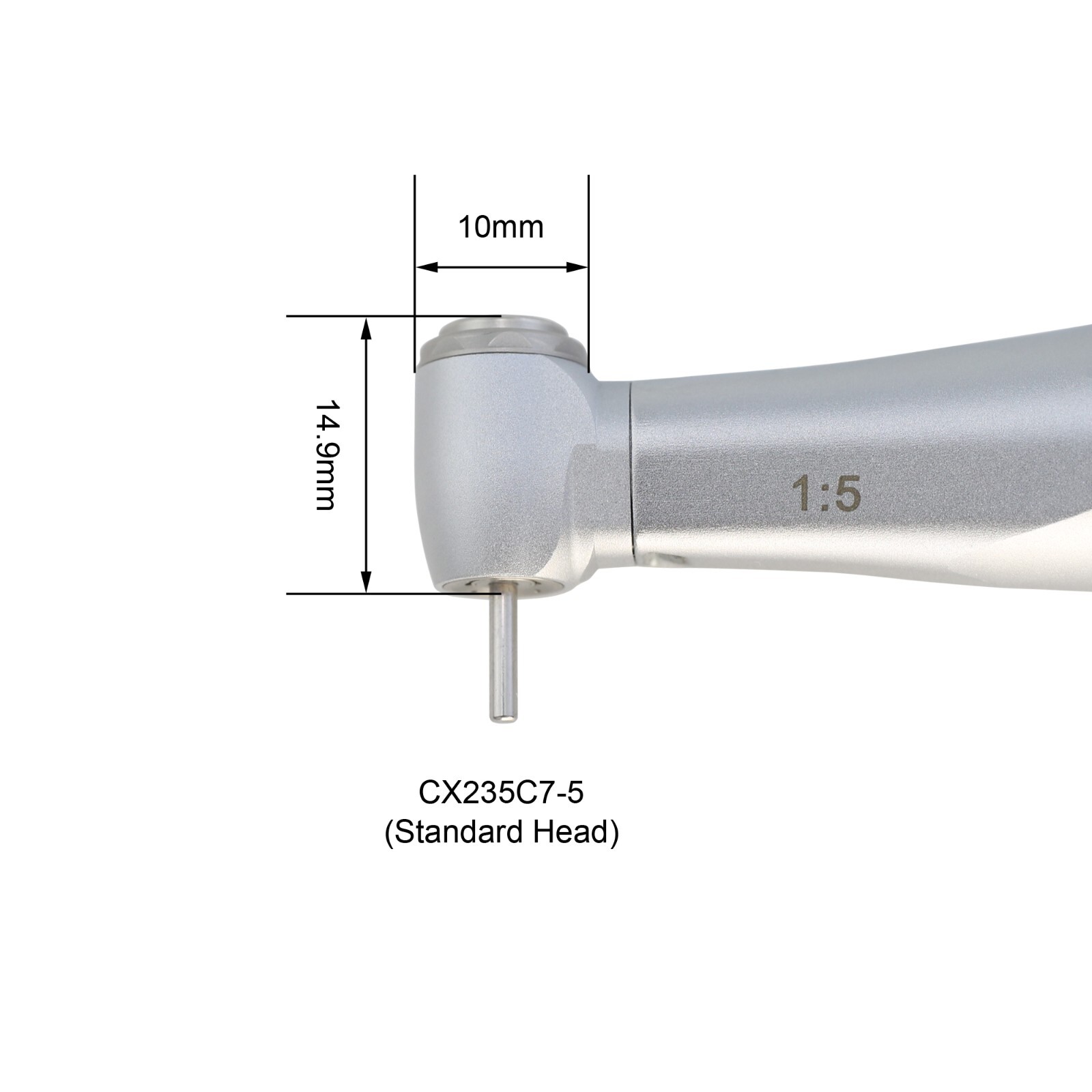 COXO C PUMA Electric Motor Dental 1:5 Handpiece 45 Degree Surgical Contra Angle