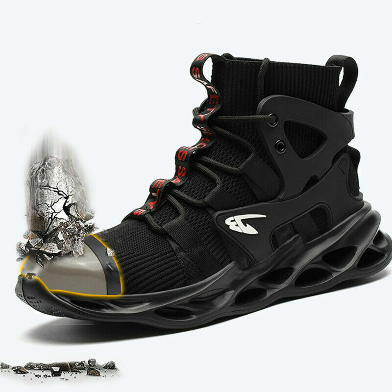 Mens Work Boots Sneaker Walking Waterproof Steel Toe Safety Shoes Hiking US