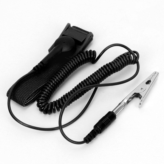 Anti Static ESD Wrist Strap Adjustable Grounding Band for PC Electronics Repair