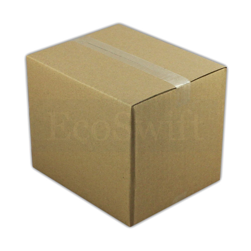 1-Box 6x5x4 EcoSwift Cardboard Packing Moving Shipping Box Corrugated Carton