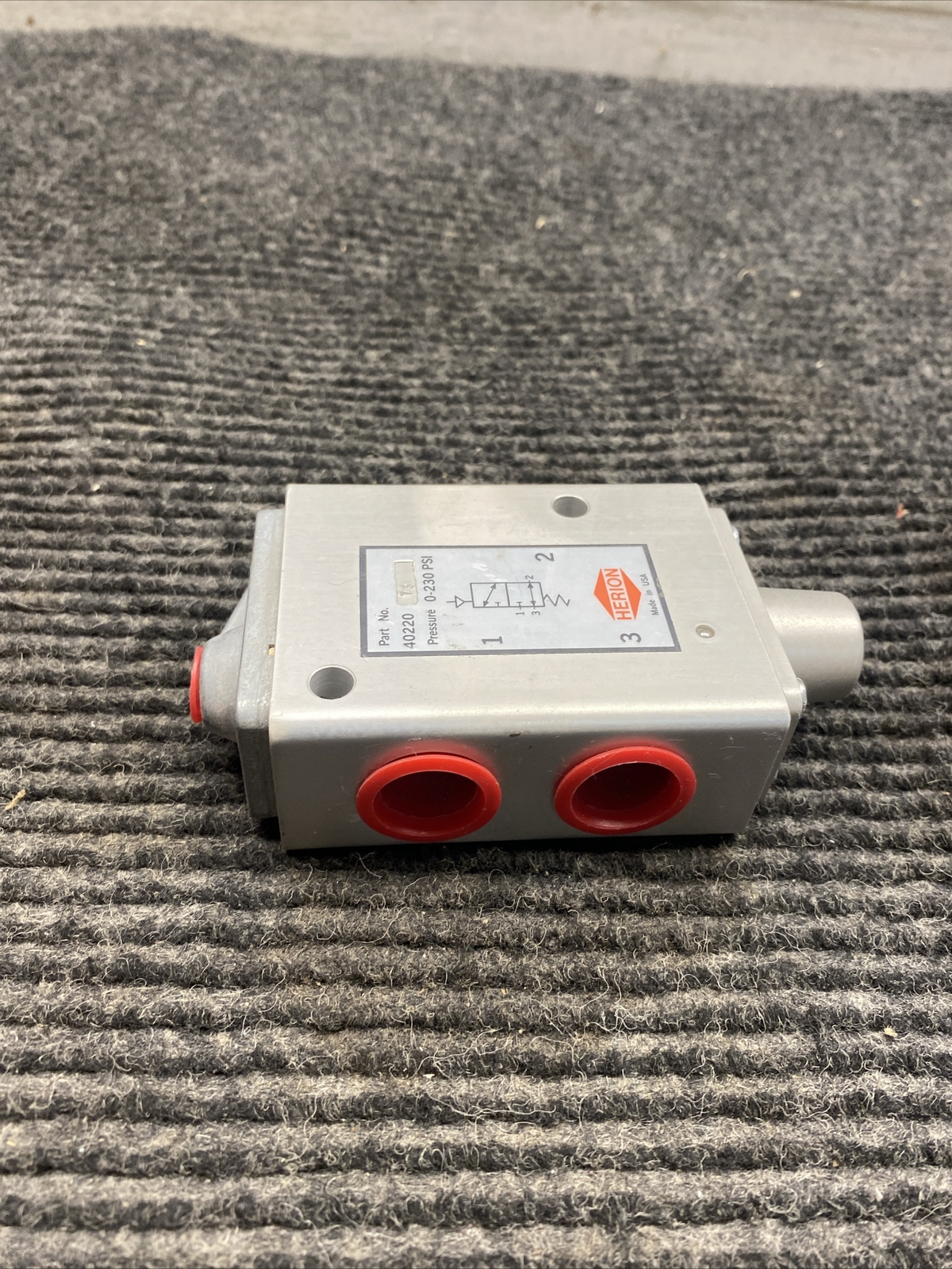 Herion 40220 Pressure Valve Switch 0-230 PSI