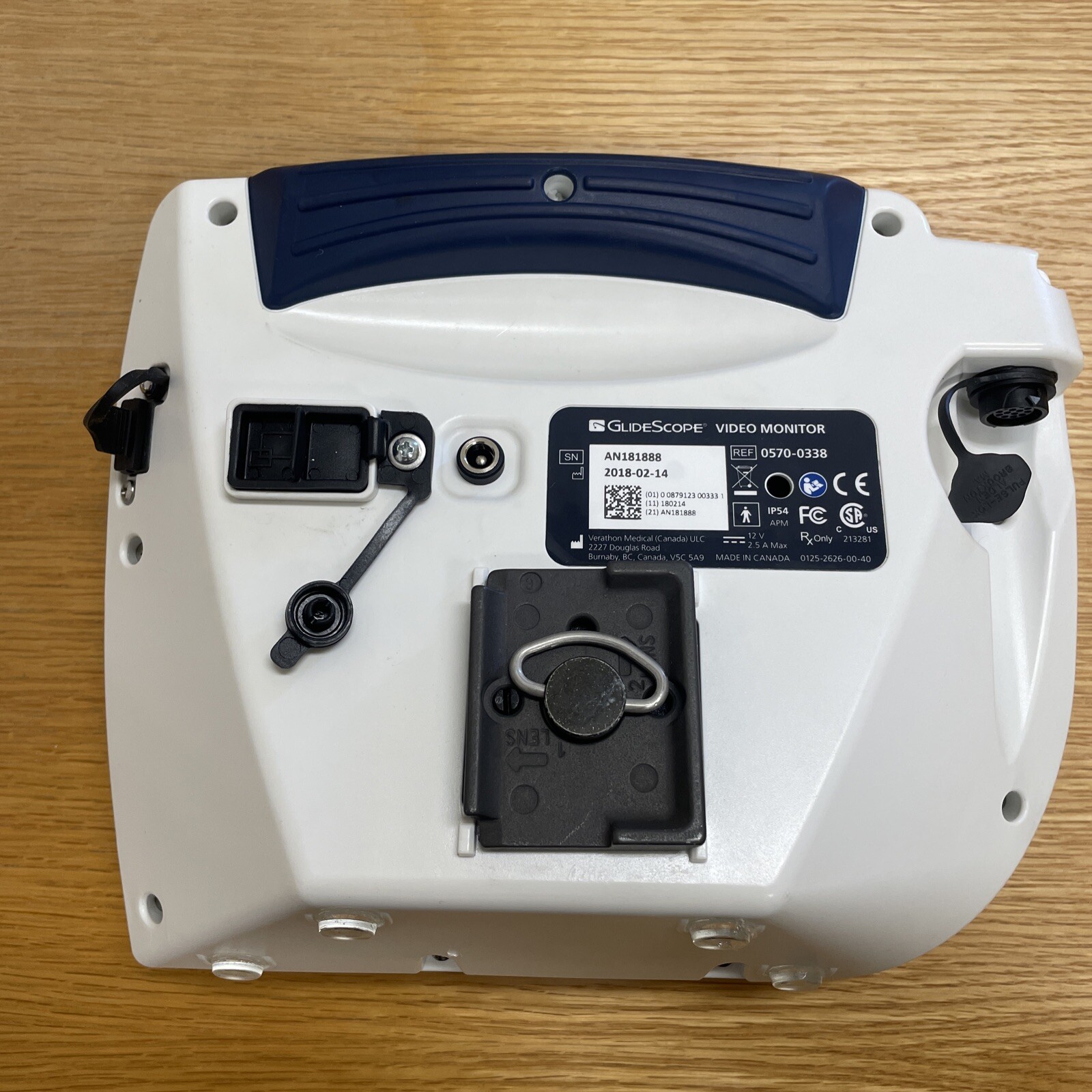 Verathon Medical 0570-0338 Glidescope Video Monitor ONLY ~ 33412