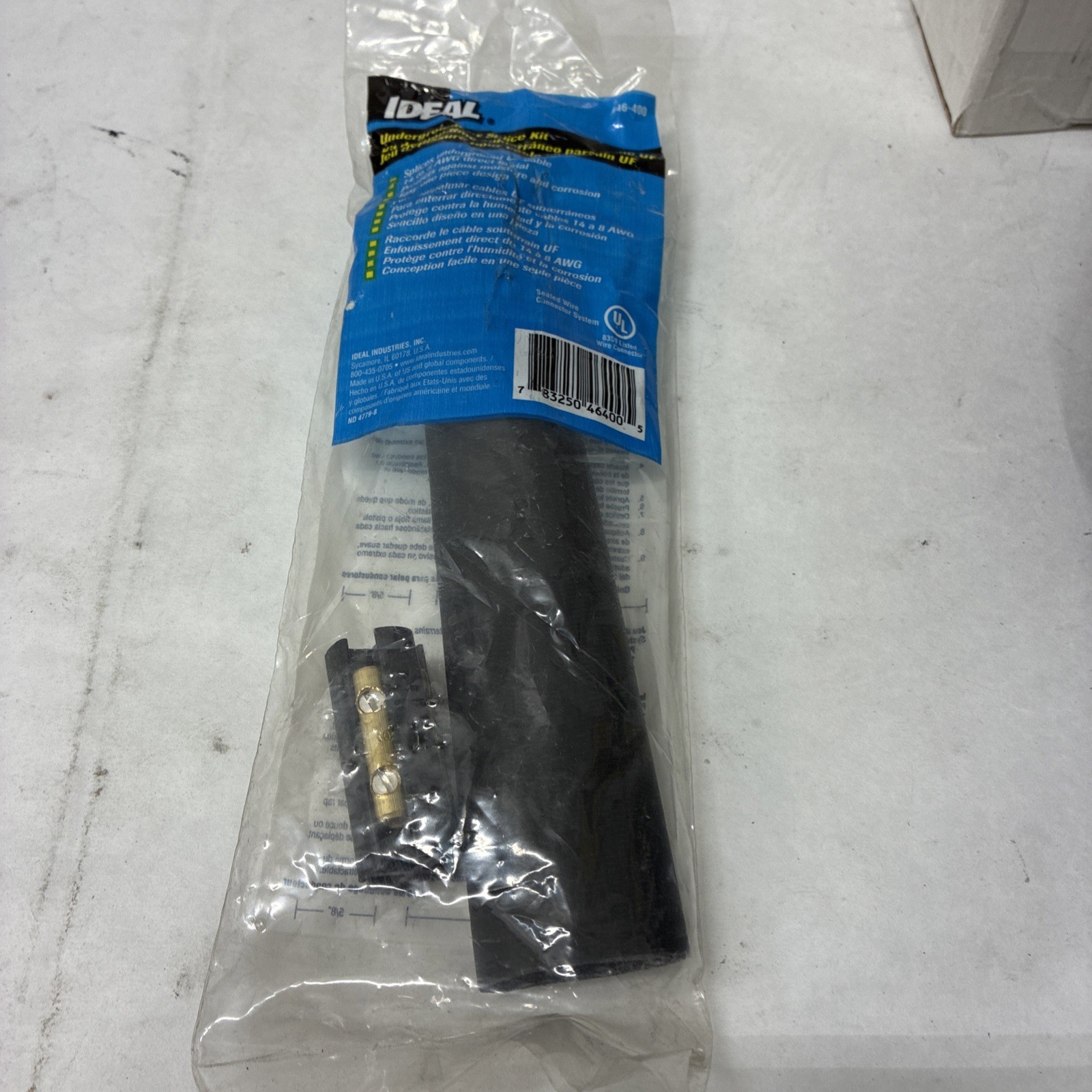 Ideal 46-400 Underground UF Splice Kit 14-8 AWG 600VAC