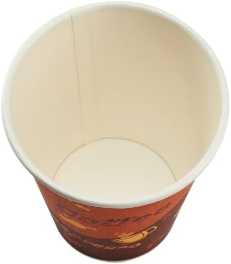 Karat 8oz Paper Hot Coffee Cups 1000 ct Disposable for Cafes