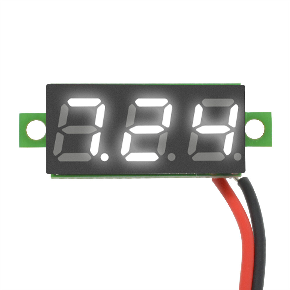 0.28/0.56In 2Wire 3Wire LED Digital Voltmeter Panel Accurate Meter Display NEW
