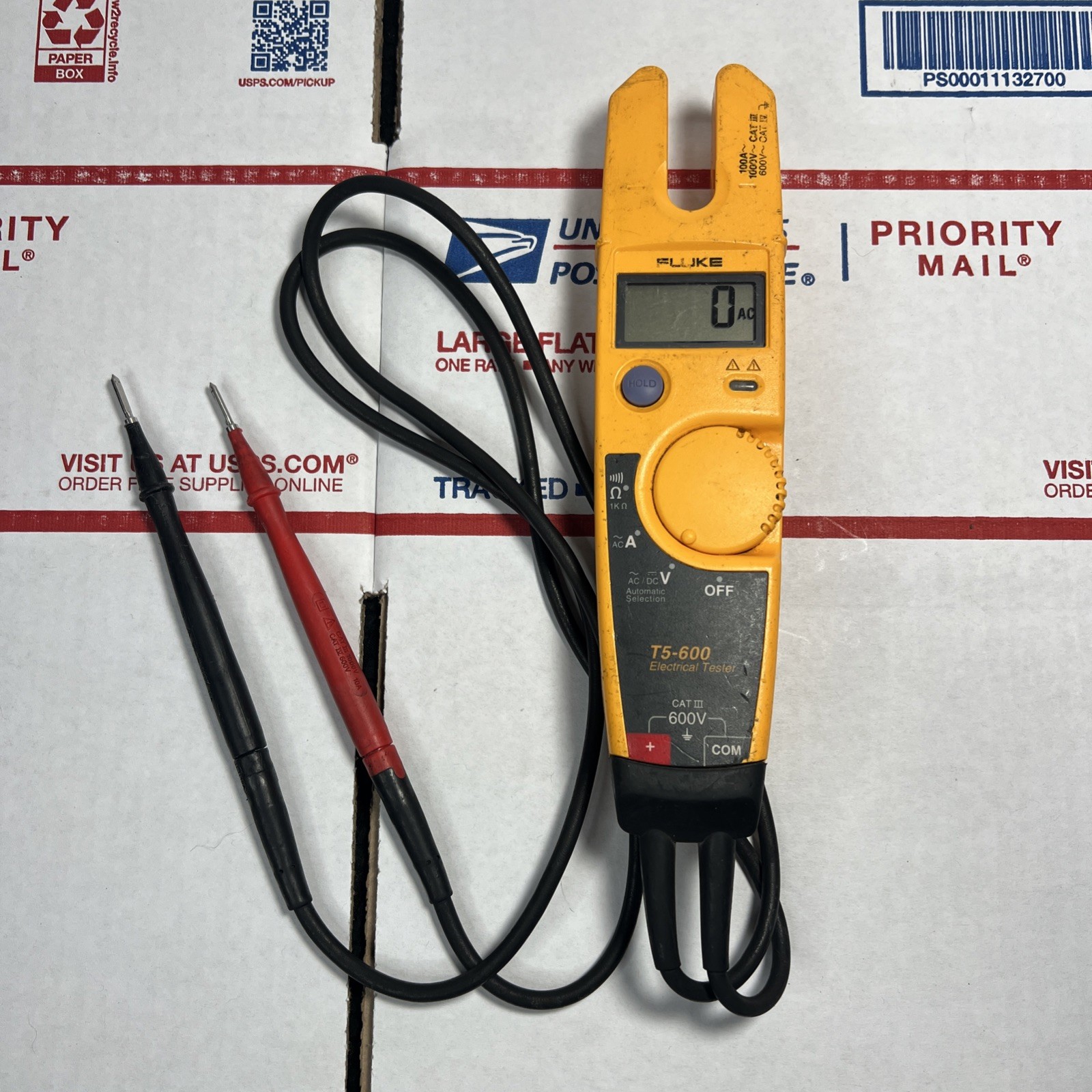 Fluke T5-600 Electrical Voltage Continuity & Current Tester – SAME DAY -WARRANTY