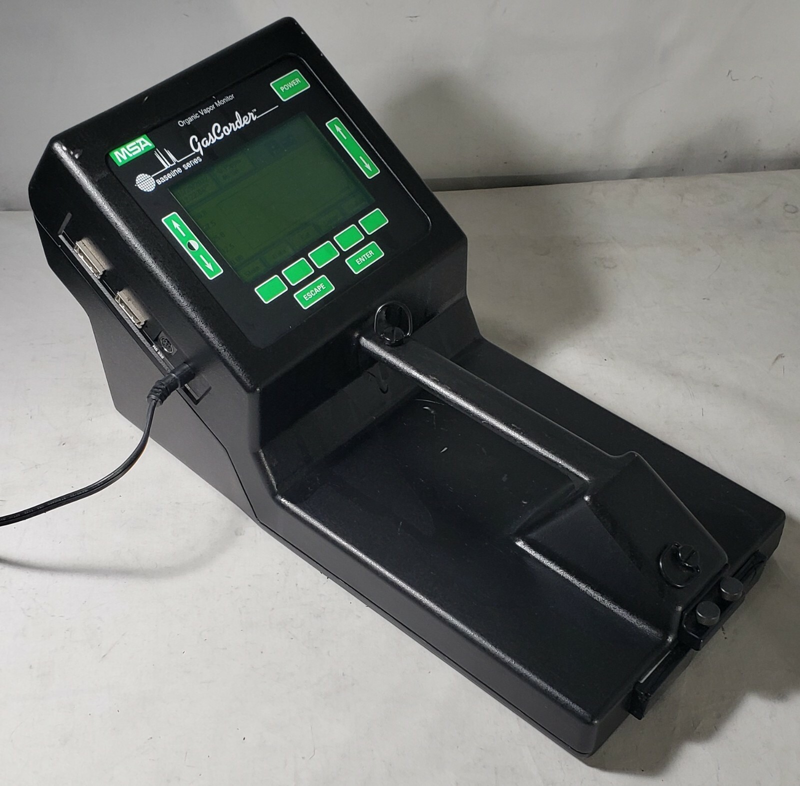 MSA GasCorder PID Organic Vapor Monitor w Extra Batteries