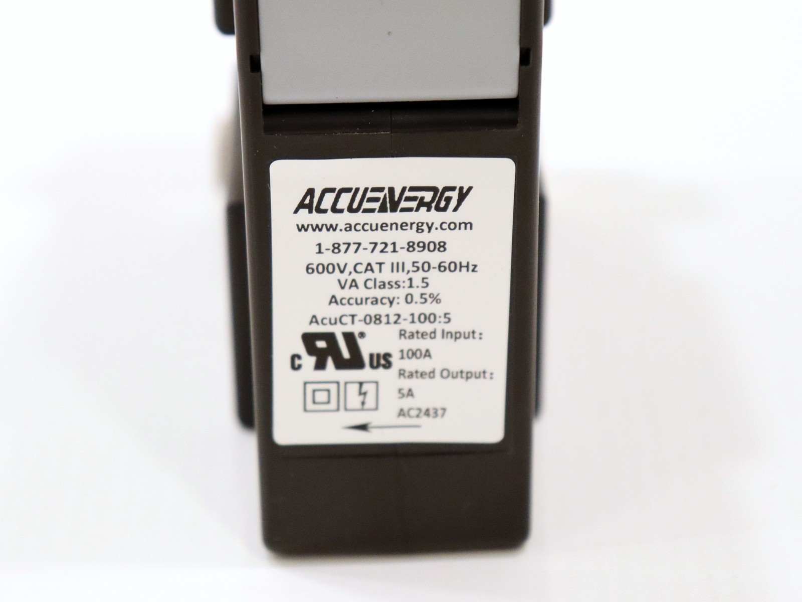 Accuenergy AcuSplitCT AcuCT-0812-100:5100A(Input) 5A(Output) Transformer