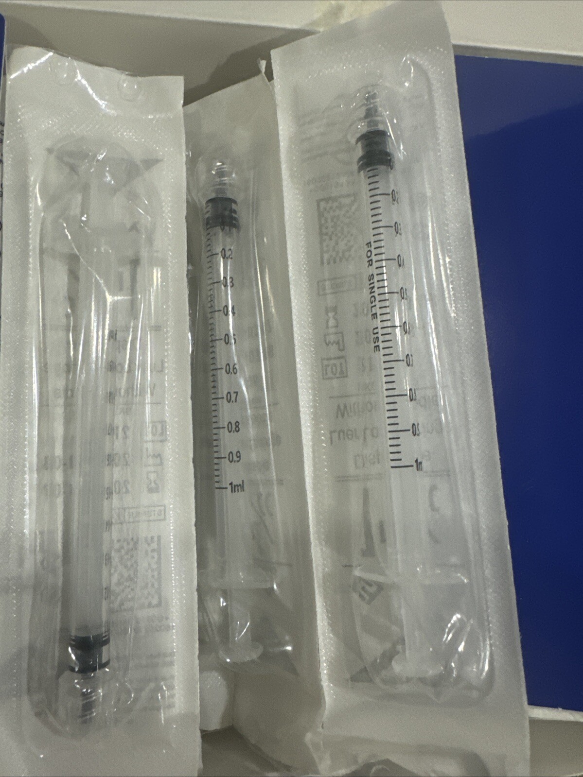 Global Medical Products – Easy Glide 1cc Luer Lock Syringe (No Needle) – QTY 100