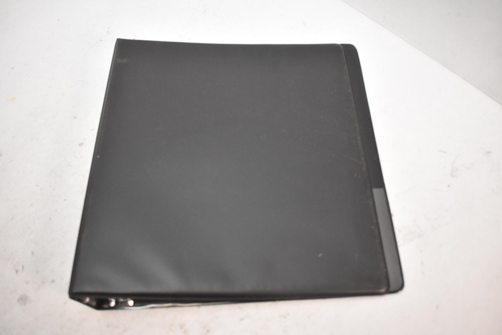 Lot Of 4 SKILCRAFT Black 1in 3-Ring Round Ring Daily Use Binders Office Supplies