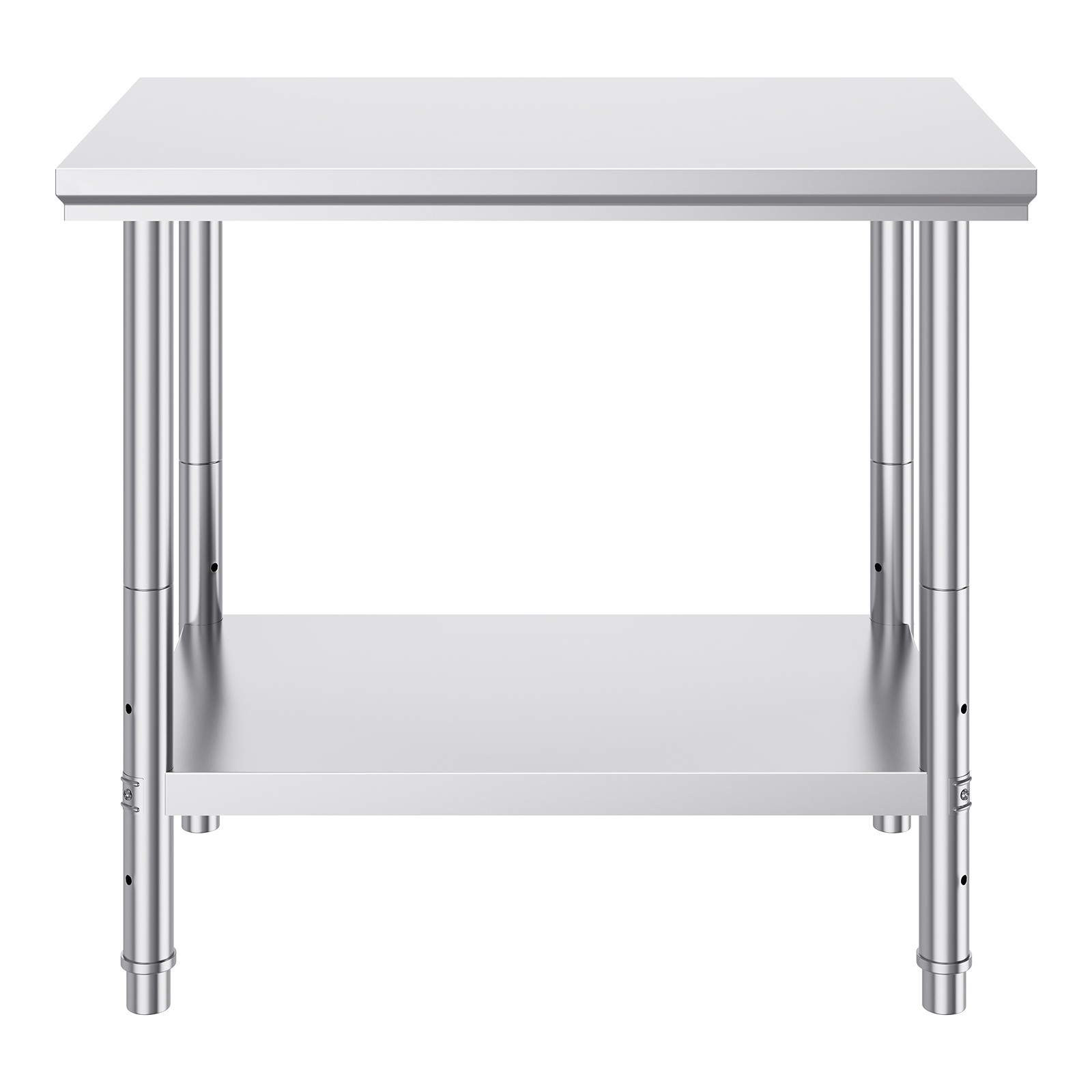 Uimoso Stainless Steel Commercial Prep Table for Kitchen, 90x60x80 cm