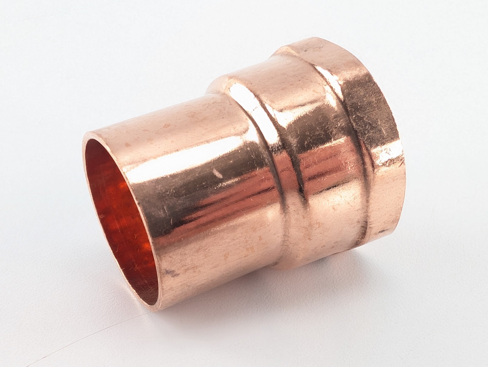 NEW BAG OF 10 PCS. BMI 1″ CxF Adapter Wrot COPPER 37706 1″