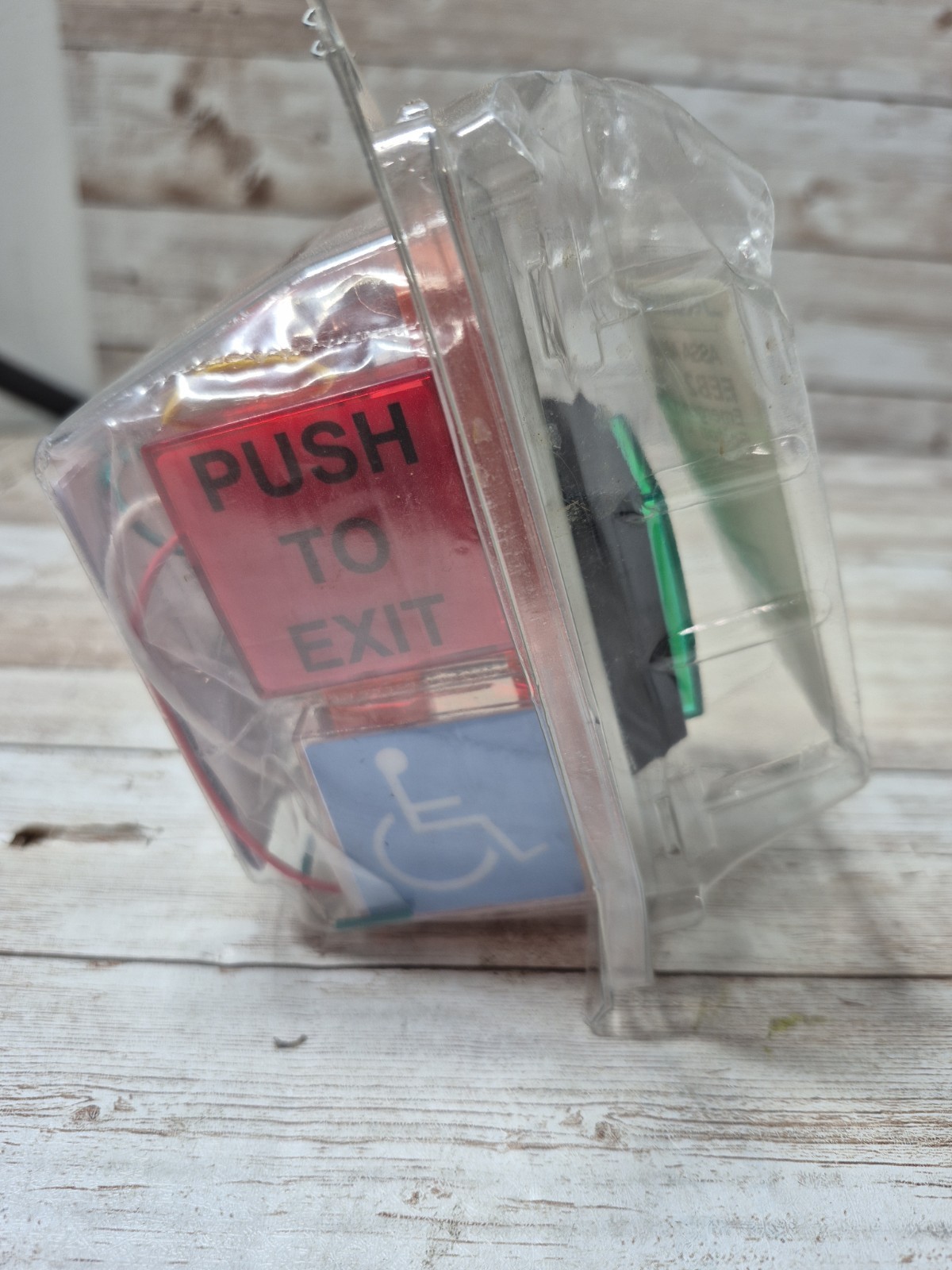 Securitron EEB2 Emergency Exit Button Single Gang Push To Exit 30 Sec Timer