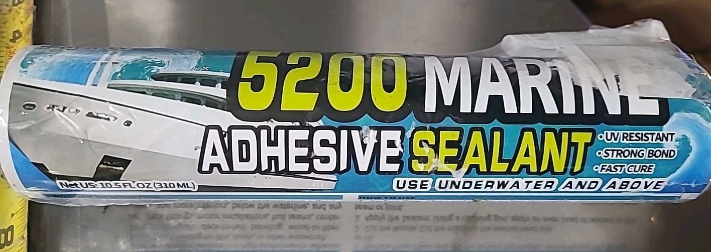 5200 Marine Sealant – Fast Cure (30 Mins), Waterproof, UV-Resistant