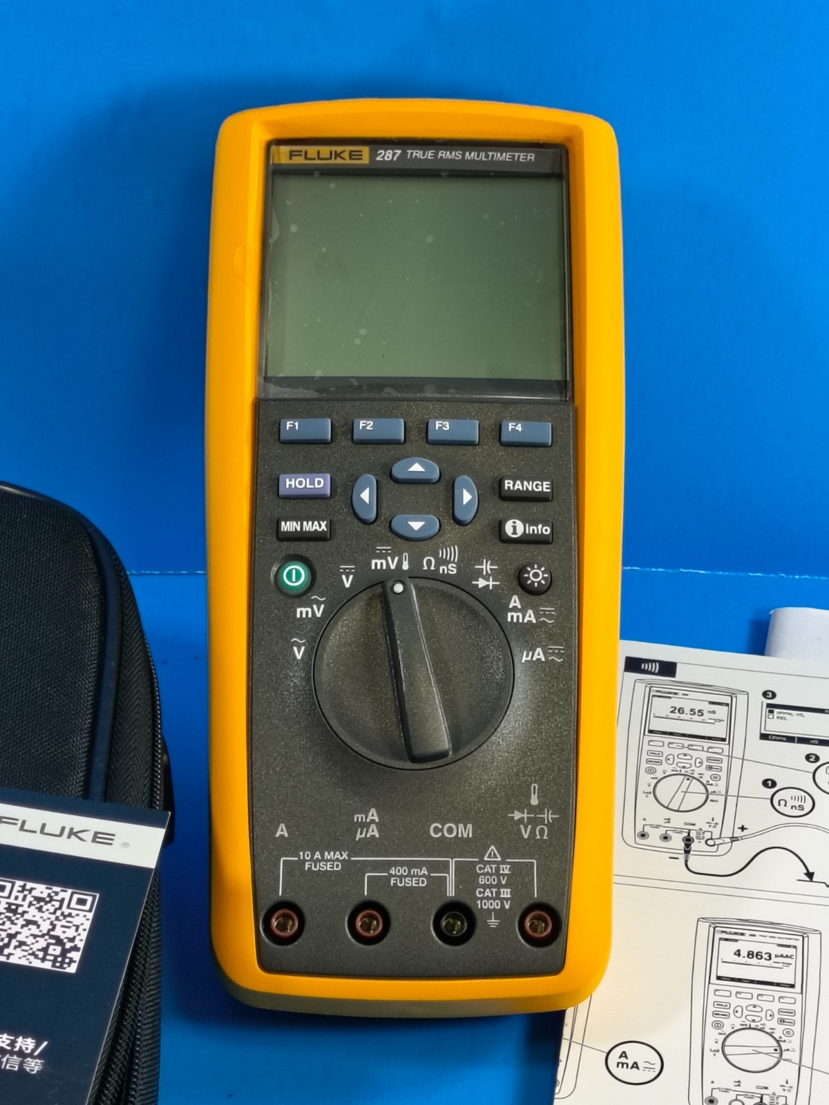 Fluke 287 FVF FlukeView Forms Logging Industrial Digital Multimeter Meter