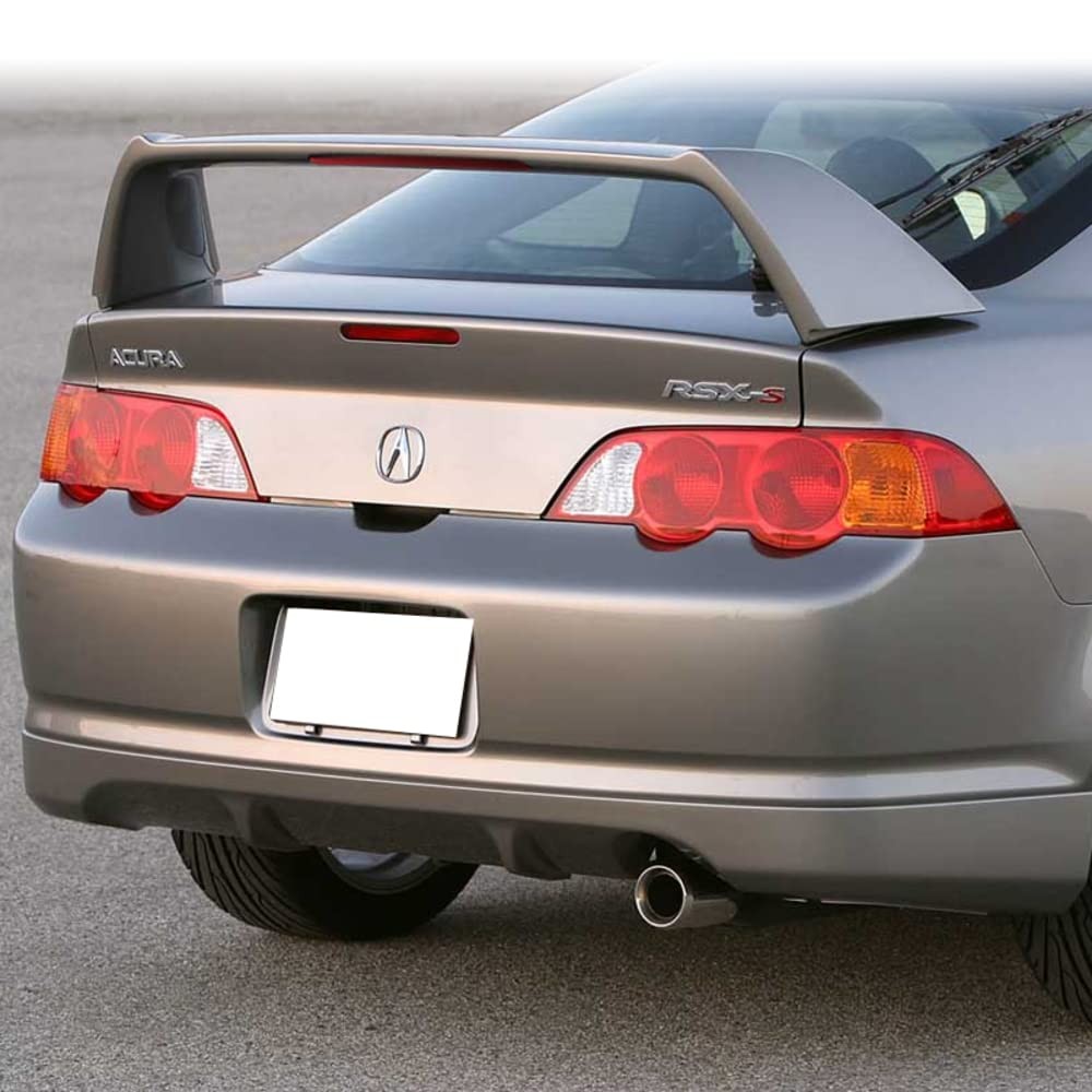 ABS Trunk Spoiler for Acura RSX DC5 2002 2006 LED Brake Light JDM Type R Style