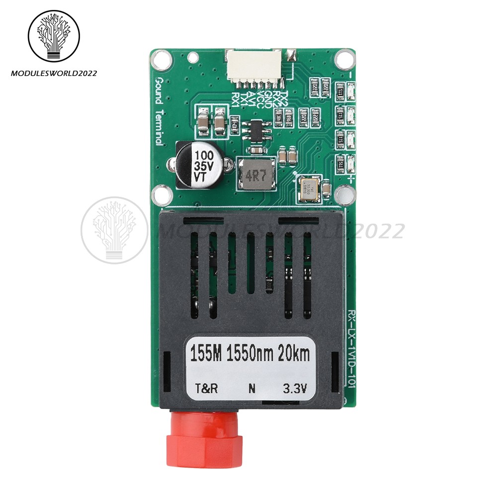 TTL Optical Transceiver Module TTL To Fiber Module For Drone RX/TX/AV/VCC/GND