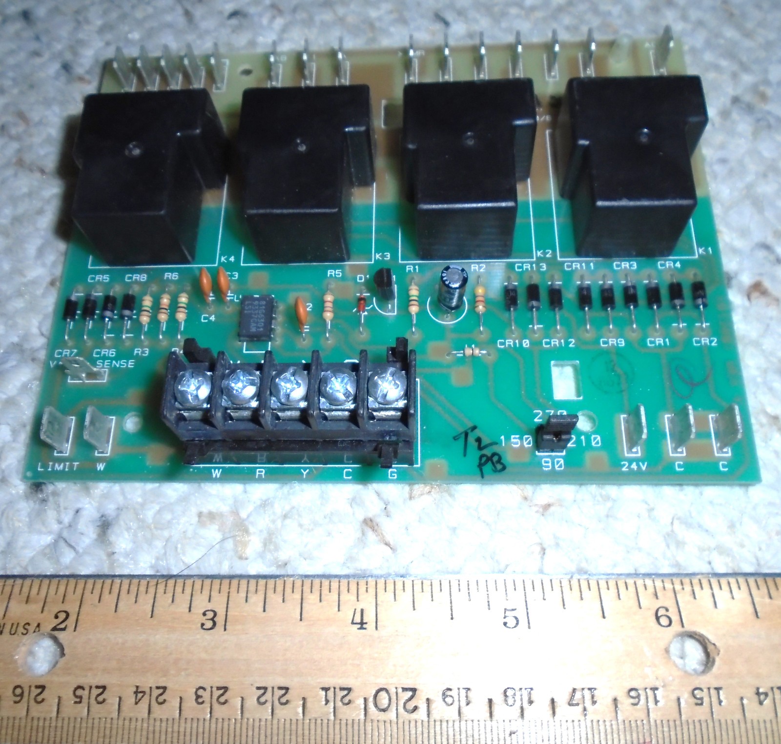 LENNOX BCC2-3 REV A LB-65126A Furnace Control Module; parts-only (or you repair)