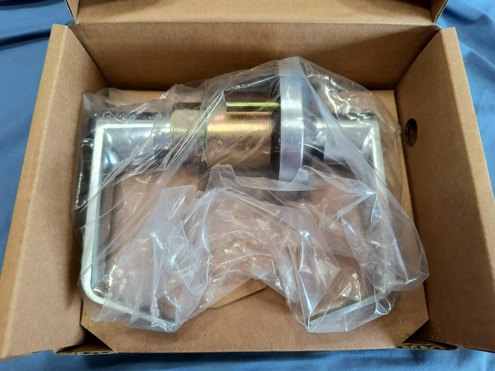 NOS Allegion Falcon B101S Dane 626 Grade 2 Passage Lever Door Knob Set ADA 3 Hr