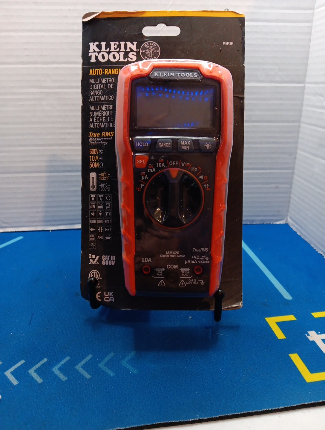 Klein Tools MM420 Auto-Ranging Digital Multimeter Sealed