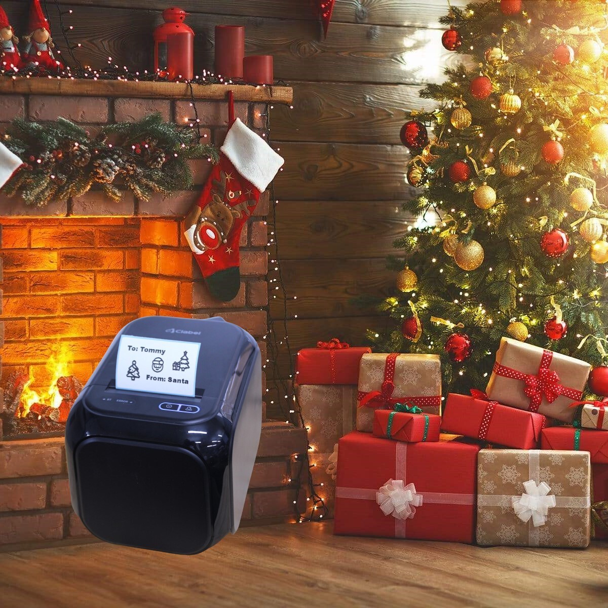 NEW Thermal USB label/receipt printer 600 FREE Labels Inventory Control Barcode