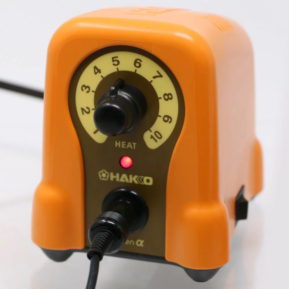 HAKKO FD210-01 My Pen Alpha Wood Burning Kit Leather Craft Tool Pro Unit JDM