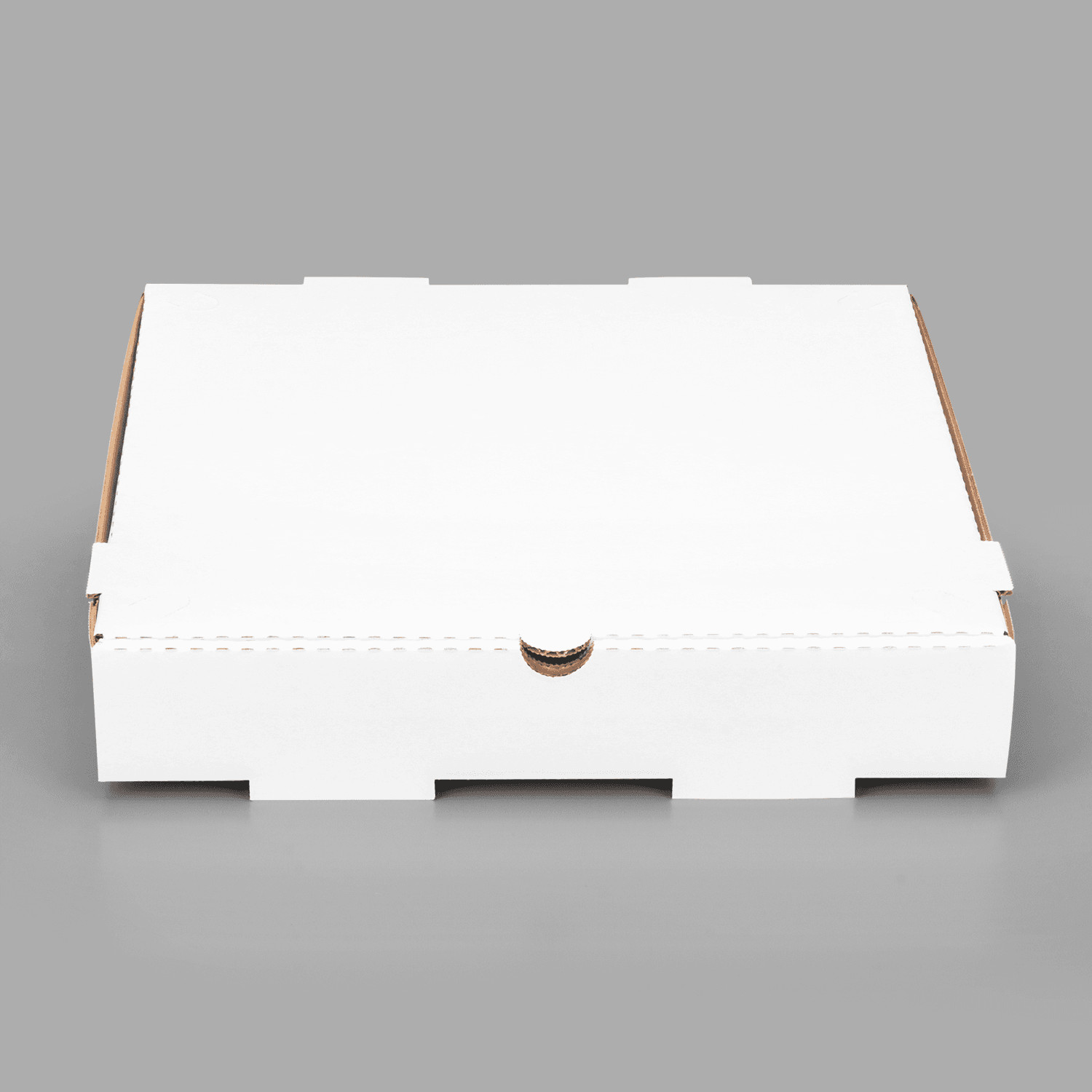 Karat Corrugated Pizza Box, 12”x12”x2”, White – 50 pcs, FP-PBF12W