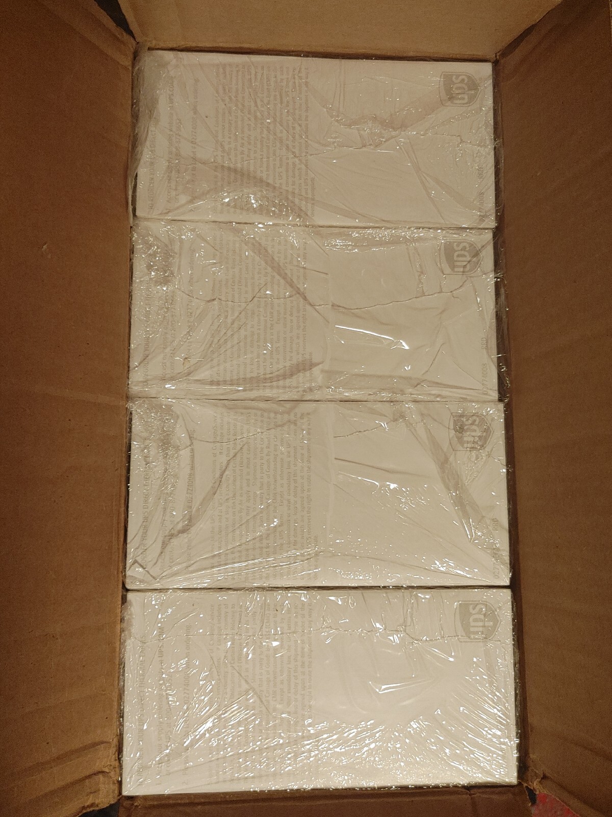 6000 Fanfold 4″ x 8″ Sticker Direct Thermal Labels Shipping Barcode Zebra UPS 🎁