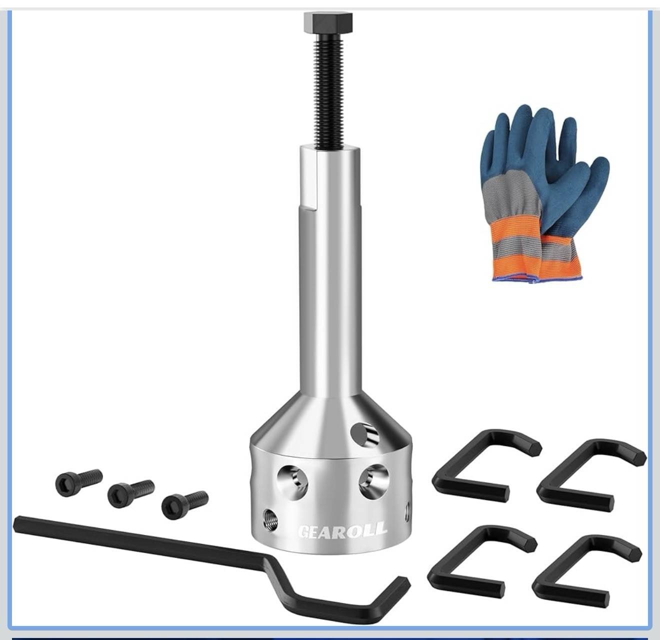 UP-1 Ultimate Wheel Puller Kit for 5/8″ Belt Drive Motor Hub Fan Blade & Blower