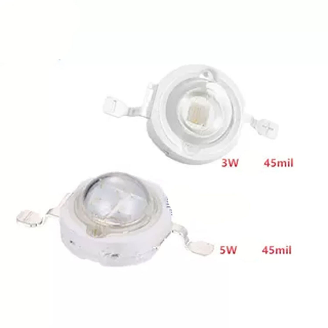 1W 3W 5W Hi-Power LED Lamp Beads Starboard UV Star Ultraviolet 395nm – 405nm