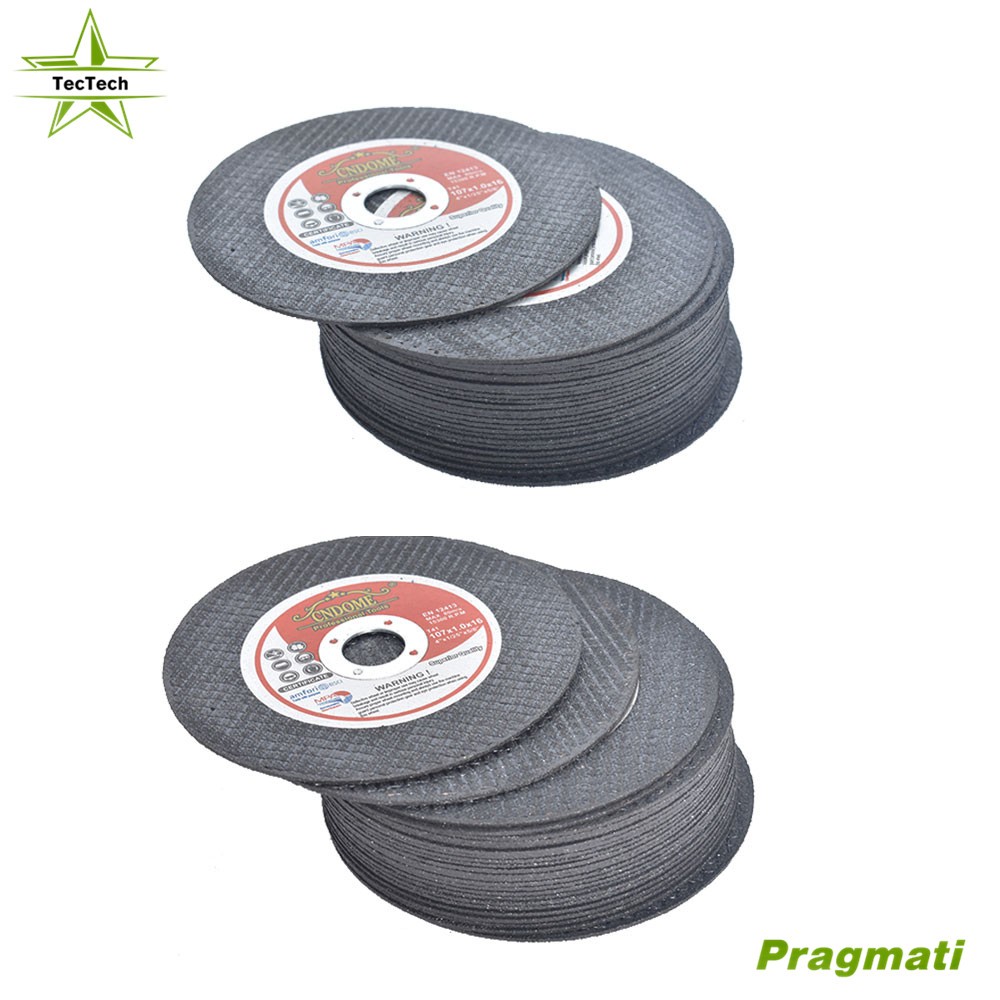 50 Pcs 4″×.040″×5/8″ Cut off Wheel – Metal & Stainless Steel Thin Cutting Discs