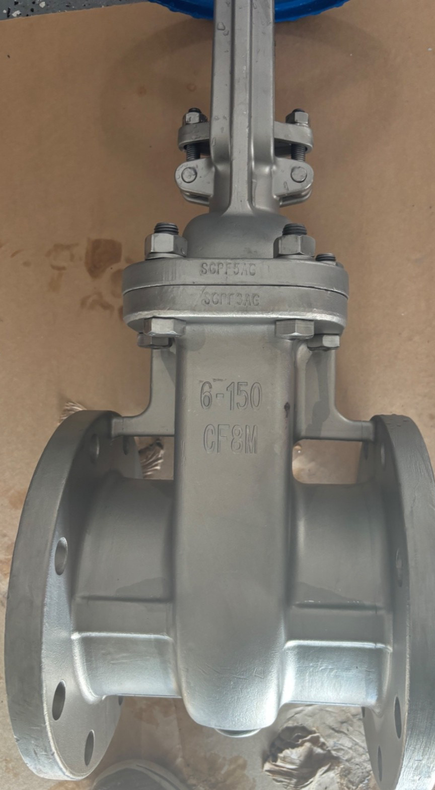 Sharpe SV35116060 Flanged Gate Valve 35116 6” Stainless Steel CF8M 150lb 316